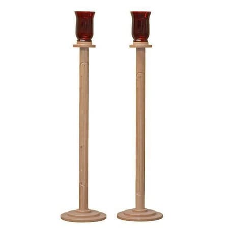 Afs Candlestick - Walnut (each) 72132